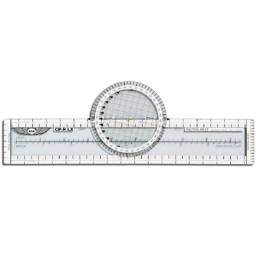 Rotating Flight Navigation Plotter (Lexan)   Aviation